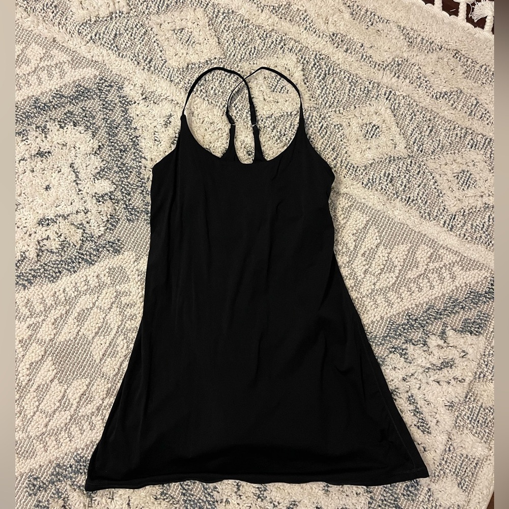 Active dress with spandex underneath